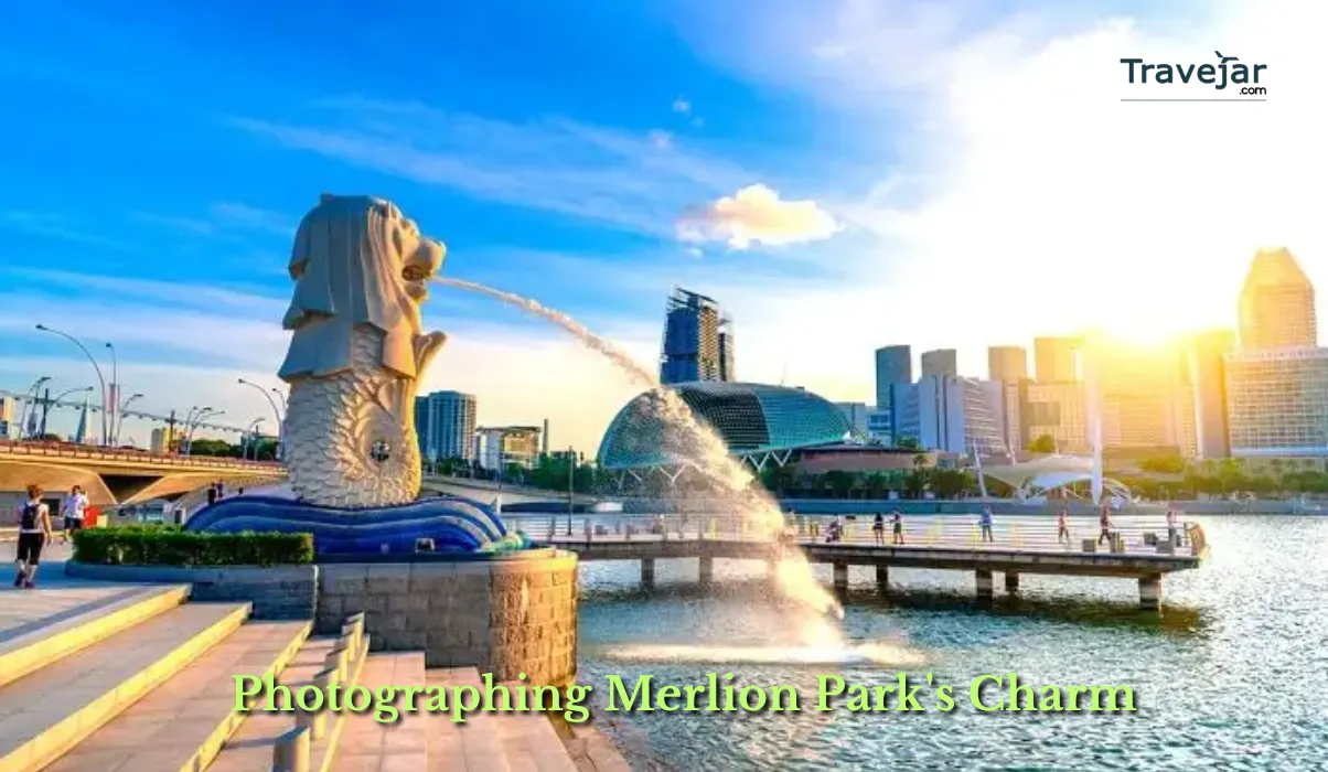 Photographing Merlion Park
